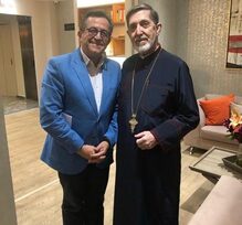 Με τον Αρχιεπίσκοπο Κεντρώας Αμερικής συναντήθηκε ο Νίκος Νικολόπουλος