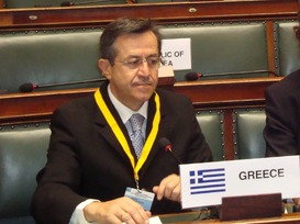 O Ν. ΝΙΚΟΛΟΠΟΥΛΟΣ ΣΤΗ ΓΕΝΕΥΗ  ΣΕ ΣΥΝΕΔΡΙΟ ΤΗΣ RAM ΚΑΙ ΤΟΥ ΟΗΕ