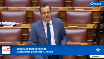 ΟΜΙΛΙΑ ΝΙΚΟΥ ΝΙΚΟΛΟΠΟΥΛΟΥ (ΣΥΝΟΠΤΙΚΟ ΚΕΙΜΕΝΟ) Ανεξάρτητου Βουλευτή – Προέδρου Χριστιανοδημοκρατικού Κόμματος Ελλάδος ΝΟΜΟΣΧΕΔΙΟ ΥΠ.ΟΙΚ. ΑΓΟΡΑ ΠΑΙΓΝΙΩΝ Ολομέλεια, Δευτέρα 13 Νοεμβρίου 2017