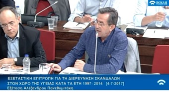 Νίκος Νικολόπουλος: Εξέταση Αλ.Πανεθυμιτάκη από Ν.Νικολόπουλο στην Εξ.Επιτροπή για τα σκάνδαλα στην υγεία