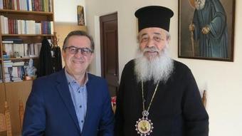 Τον Μητροπολίτη Φθιώτιδας επισκέφθηκε ο Βουλευτής Νίκος Νικολόπουλος