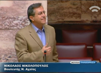 Νίκος Νικολόπουλος, κοινοβουλευτική παρέμβαση για την δυνατότητα μετάταξης υπαλλήλων διοικητικού κλάδου‏