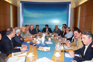 Σύσκεψη των Γραμματέων της Κεντρικής Διοίκησης στην Ρηγίλλης.