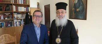 Νίκος Νικολόπουλος: «“Κουκούλωσαν” το τραπεζικό έγκλημα σε βάρος της Λαμίας»! Συμμετείχε σε εκδήλωση – συνέντευξη τύπου Συνάντηση και με τον Μητροπολίτη Φθιώτιδος