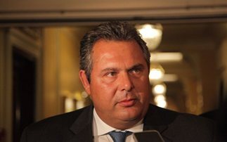 Με το προεδρείο της Α.Γ.Σ.Σ.Ε. συναντήθηκε ο Καμμένος