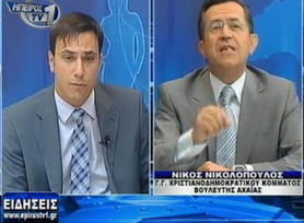 «Η κυβερνητική κοινοπραξία θα καταποντιστεί στις εκλογές» λέει ο Νίκος Νικολόπουλος - ΔΕΙΤΕ τα ποσοστα που προβλέπει!