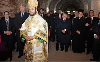 ΘΕΙΑ ΛΕΙΤΟΥΡΓΙΑ ΣΤΟ ΣΠΙΤΙ ΤΟΥ ΑΓΙΟΥ ΝΕΚΤΑΡΙΟΥ ΣΤΗΝ ΣΗΛΥΒΡΙΑ  
