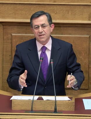 Ο Υπεύθυνος Τομέα Εργασίας και Κοινωνικής Ασφάλισης της Νέας Δημοκρατίας Νικόλαος Νικολόπουλος σχετικά με την υπόθεση του Βατοπαιδίου προέβη στην ακόλουθη δήλωση: