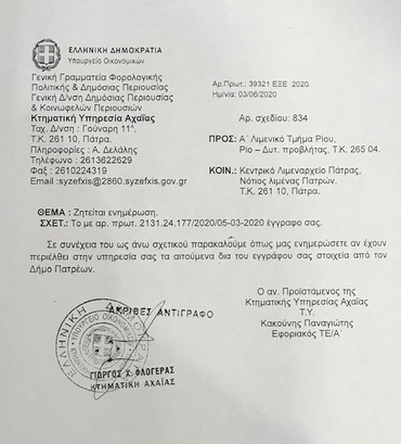 Μονοπάτια θανάτου» οι παραλιακοί δρόμοι της Πάτρας αλλά ο Δήμος δεν έχει ούτε μία μελέτη!