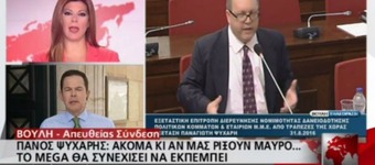Το Mega δεν θα κλείσει λέει ο Ψυχάρης. Μπα, γιατί;