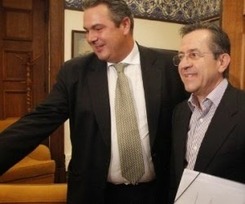ΣΥΝΑΝΤΗΣΗ ΤΟΥ ΠΡΟΕΔΡΟΥ ΤΩΝ ΑΝΕΞΑΡΤΗΤΩΝ ΕΛΛΗΝΩΝ ΠΑΝΟΥ ΚΑΜΜΕΝΟΥ ΜΕ ΤΟ ΠΡΟΕΔΡΕΙΟ ΤΗΣ ΣΥΝΟΜΟΣΠΟΝΔΙΑΣ ΣΥΝΤΑΞΙΟΥΧΩΝ ΕΛΛΑΔΑΣ‏