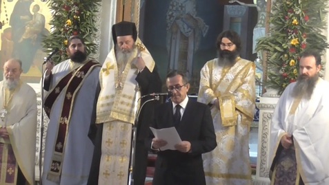Επικήδειος λόγος Νίκου Νικολόπουλου για τον Σπύρο Δούκα
