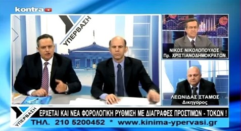 Νίκος Νικολόπουλος: Αν δεν υπάρξει συμφωνία δεν θα πληρωθούν οι δανειστές.Εκπομπή Υπέρβαση 1ο
