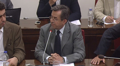 Ο N. Νικολόπουλος καταγγέλει προσπάθεια τρομοκράτησής του από τον Γιάννη Αλαφούζο στην εξεταστική για τα δάνεια