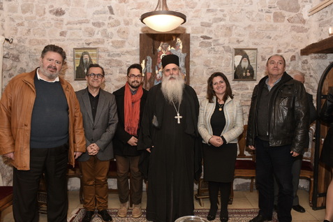 Επίσκεψη φίλων της «Νέας Πάτρας» στην I.M. Ομπλού για τους Β' Χαιρετισμούς