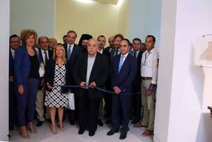 Την έκθεση «Αχαιοί Πρωθυπουργοί, Πρόεδροι της Δημοκρατίας και της Βουλής» εγκαινίασε ο Βούτσης (φώτο