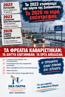 Τα νερά επέστρεψαν – Τα ερωτήματα έμειναν.