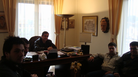 Συνάντηση Νίκου Νικολόπουλου με γραμματεία ΔΑΠ ΑΤΕΙ Πάτρας:  «Πάμε για νέα νίκη»