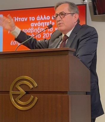 Ομιλία του Νίκου Νίκου Νικολόπουλου στην ΕΣΗΕΑ «Ώρα για ένα νέο Πατριωτικό   και Φιλολαϊκό Μέτωπο»