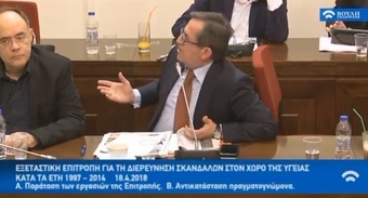 Νίκος Νικολόπουλος: Ζητήθηκαν να διαβιβαστούν λογαριασμοί & περιουσιακά στοιχεία 10πολιτικών προσώπων,συζύγων & παιδιών;