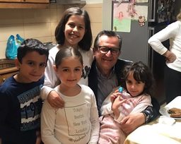 Ο Νίκος Νικολόπουλος με τα παιδιά!