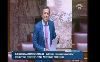 Νίκος Νικολόπουλος: Ο κ Αλαφούζος ζητά επαναδιαπραγμάτευση!!!! του χρέους του....