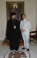 ΣΥΝΑΝΤΗΣΗ Ν. ΝΙΚΟΛΟΠΟΥΛΟΥ  ΜΕ ΤΟΝ ΜΗΤΡΟΠΟΛΙΤΗ ΠΑΤΡΩΝ κ.κ. ΧΡΥΣΟΣΤΟΜΟ  «Με ενωμένο κλήρο και λαό, η Ελλάδα έχει ελπίδα…»