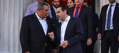 Επίθεση Καμμένου σε Τσίπρα: Δεν θέλω χάρες από κανέναν, δεν δέχομαι απειλές