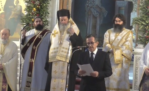 Επικήδειος λόγος Νίκου Νικολόπουλου για τον Σπύρο Δούκα