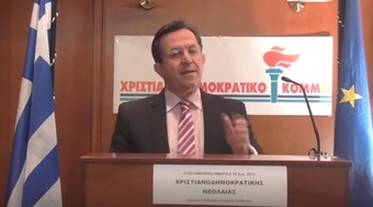 Νίκος Νικολόπουλος: Επιστημονική Ημερίδα Χριστιανοδημοκρατικής Νεολαίας. Σύμφωνο συμβίωσης ή σύμφωνο επιβίωσης ;