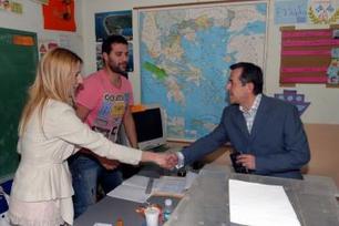 Στην Εγλυκάδα ψήφισε ο Νικολόπουλος