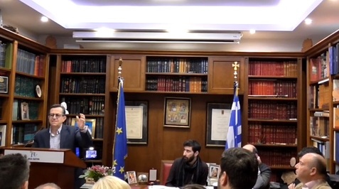 Συγκέντρωση υποψηφίων της παράταξης "ΝΕΑΣ ΠΑΤΡΑΣ" 23-02-19