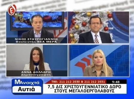 "Άστεγοι - αυτοκτονίες - κρύα σπίτια τα "δώρα" της Κυβέρνησης"