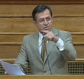 Ομιλία Νίκου Νικολόπουλου στην Βουλή  για το πόρισμα της εξεταστικής για τα ομόλογα