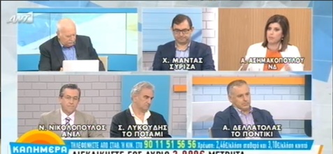 Ο Νίκος Νικολόπουλος στον ΑΝΤ1 και στον Γ. Παπαδάκη «Ναι….. για την ώρα!!!»