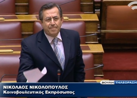 Νίκος Νικολόπουλος: «Μου είναι αδύνατο να ψηφίσω ένα μνημονιακό προϋπολογισμό»