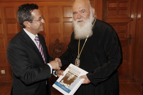 Ο ΑΡΧΙΕΠΙΣΚΟΠΟΣ ΜΕ ΤΟΝ ΥΦΥΠΟΥΡΓΟ ΕΡΓΑΣΙΑΣ ΣΗΜΕΡΑ ΤΡΙΤΗ