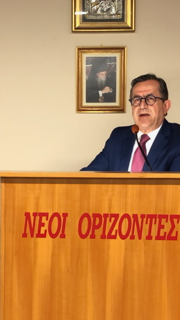 «Κοινό μέτωπο»  Αμβρόσιου  - Νικολόπουλου για την Μακεδονία Ο Χριστιανοδημοκράτης Βουλευτής παρέστη σε συνάντηση φορέων στο Αίγιο