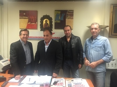 Συνάντηση του Νίκου Νικολόπουλου με τους εκπροσώπους υποψηφίων πρακτόρων καταστημάτων VLTs (Φωτογραφίες)