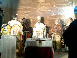 Θεία Λειτουργία στη γενέτειρα του Αγίου Νεκταρίου στην Σηλυβρία για πρώτη φορά μετά την καταστροφή(ΒΙΝΤΕΟ)